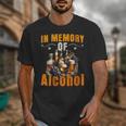 Weight Loss Diet In Memory Of Alcohol Sarcastic Unisex T-Shirt Weight Loss Diet In Memory Of Alcohol Sarcastic Unisex T-Shirt