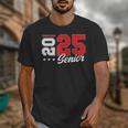 Wrestling Senior Night Wrestling Senior 2025 Graduation 75 Unisex T-Shirt