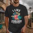Zoologist Scientist Wildlife Biologist Zoology Introverted Unisex T-Shirt