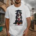 Bernese Mountain Dog Graduation Cap Graduate Training School For Men Women Girls Kids Unisex T-Shirt