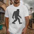 Bigfoot Graduate Shirt Cute Sasquatch Graduation Unisex T-Shirt