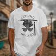 Certified Graduate Vintage Mortarboard Graduation Unisex T-Shirt