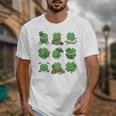 Cute Shamrock Reading St Patricks Day Teacher Book Lovers Unisex T-Shirt Cute Shamrock Reading St Patricks Day Teacher Book Lovers Unisex T-Shirt