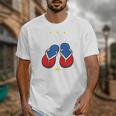 Discipline Arsenal Pinoy Nostalgia Filipino Tsinelas Premium Tri-Blend Unisex T-Shirt