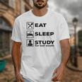 Eat Sleep Study For Bar Exam Lawyer Graduation Unisex T-Shirt