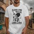Elder Emo Club Skeleton Nostalgia It Wasn't a Phase Mom Unisex T-Shirt
