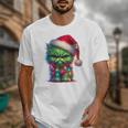 Ew People Meowy Cat Christmas Introvert Men Women Unisex T-Shirt Ew People Meowy Cat Christmas Introvert Men Women Unisex T-Shirt