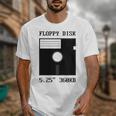 Floppy Disk Computer Nostalgia Fun PC Enthusiast History Unisex T-Shirt