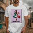Graduation Latina Educated La Graduada Mexican Bingo Card Unisex T-Shirt