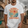 Groovy Brother 70s Aesthetic Nostalgia 1970's Retro Brother Unisex T-Shirt Groovy Brother 70s Aesthetic Nostalgia 1970's Retro Brother Unisex T-Shirt