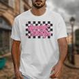 Groovy Senior Class Of 2026 Coquette Pink Bow Graduation Unisex T-Shirt