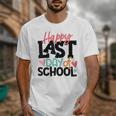 Happy Last Day Of School Kids Teacher Student Graduation Unisex T-Shirt