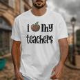 I Heart My Teachers I Love My Teachers Graduation Kids Teens Unisex T-Shirt
