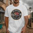 Hotrod Custom Car Automotive Nostalgia Distressed Premium Tri-Blend Unisex T-Shirt