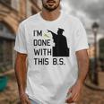I'm Done With This BS College Graduation Shirt Unisex T-Shirt