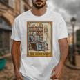 Introvert Homebody Awkward Skeleton The Homebody Tarot Card Unisex T-Shirt Introvert Homebody Awkward Skeleton The Homebody Tarot Card Unisex T-Shirt