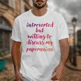Introverted Willing To Discuss Paperanian Introvert Unisex T-Shirt Introverted Willing To Discuss Paperanian Introvert Unisex T-Shirt