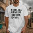 Introverted Yoyo Toy Player Yo-Yo Introvert Unisex T-Shirt