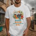 Keep Calm And Remember The 80s Retro Vintage Nostalgia Premium Unisex T-Shirt
