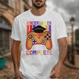 Kindergarten Graduation Level Complete Gamer Graduation Kids Unisex T-Shirt