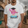 Kindergarten Graduation Tee Shirt Pink Owl T-Shir Unisex T-Shirt