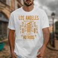 Los Angeles Hotrods Automotive Nostalgia Distressed Premium Tri-Blend Unisex T-Shirt Los Angeles Hotrods Automotive Nostalgia Distressed Premium Tri-Blend Unisex T-Shirt