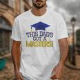 Masters Degree Proud Dad Graduation Shirt MBA Social Work Unisex T-Shirt