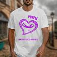 In My Memory Of My Husband PANCREATIC CANCER AWARENESS Unisex T-Shirt
