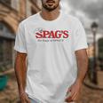 No Bags At SPAG'S Shrewsbury Defunct Store Nostalgia Vintage Premium Tri-Blend Unisex T-Shirt
