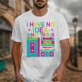 I Have No Idea What This Is Retro 70's 80's 90's Nostalgia Premium Tri-Blend Unisex T-Shirt