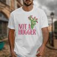 Not a Hugger Sarcastic Introvert Cactus Theme Women Unisex T-Shirt