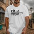 PhD In Progress Graduation Progress Bar Shirt Unisex T-Shirt