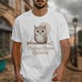 Please Chew Quieter Introvert Christmas Bird Lover Unisex T-Shirt