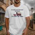 PLEASE BE PATIENT WITH ME I'M FROM THE 1900s 90s Meme Premium Unisex T-Shirt
