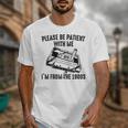 Please Be Patient With Me I'm From The 1900s Cassette Pencil Premium Unisex T-Shirt Please Be Patient With Me I'm From The 1900s Cassette Pencil Premium Unisex T-Shirt
