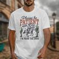 Please Be Patient I'm From The 1900s Cowboy Skeleton Unisex T-Shirt Please Be Patient I'm From The 1900s Cowboy Skeleton Unisex T-Shirt
