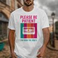 Please Be Patient I'm From The 1900s Retro Cassette Tape Premium Tri-Blend Unisex T-Shirt
