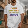 Please Slow Down I'm From The 1900s Retro Vintage 70 Premium Tri-Blend Unisex T-Shirt