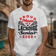 Proud Mom Of a Lacrosse Senior 2022 Graduation Unisex T-Shirt
