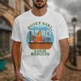 Quiet Girl Loud Results Introvert Office Staff Secretary Unisex T-Shirt Quiet Girl Loud Results Introvert Office Staff Secretary Unisex T-Shirt