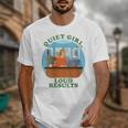 Quiet Girl Loud Results Introvert Office Staff Secretary Unisex T-Shirt Quiet Girl Loud Results Introvert Office Staff Secretary Unisex T-Shirt