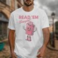 Read 'Em Western Cowgirl Retro Groovy Reading Books Unisex T-Shirt Read 'Em Western Cowgirl Retro Groovy Reading Books Unisex T-Shirt