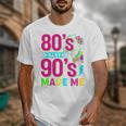 Retro 1980s 80's Baby 1990s 90's Made Me Nostalgia Vibes Premium Tri-Blend Unisex T-Shirt