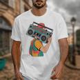 Retro 90s Boombox Nostalgia Party For Music Lovers Men Women Unisex T-Shirt