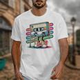 Retro Old Cassette Tape Cartoon With Walker Nostalgia Premium Tri-Blend Unisex T-Shirt Retro Old Cassette Tape Cartoon With Walker Nostalgia Premium Tri-Blend Unisex T-Shirt