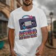 Rewind Good Times Retro VHS Tape Nostalgia 80s 90s Premium Tri-Blend Unisex T-Shirt