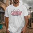 Senior 2026 Coquette Pink Bow Graduation 2026 Class Of 2026 Unisex T-Shirt