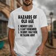 Senior Citizen Memory Loss Joke Hazards Of Old Age Unisex T-Shirt