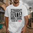 Straight Outta Middle School Graduation Shirt Class Of 2022 Unisex T-Shirt