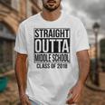 Straight Outta Middle School Graduation Unisex T-Shirt